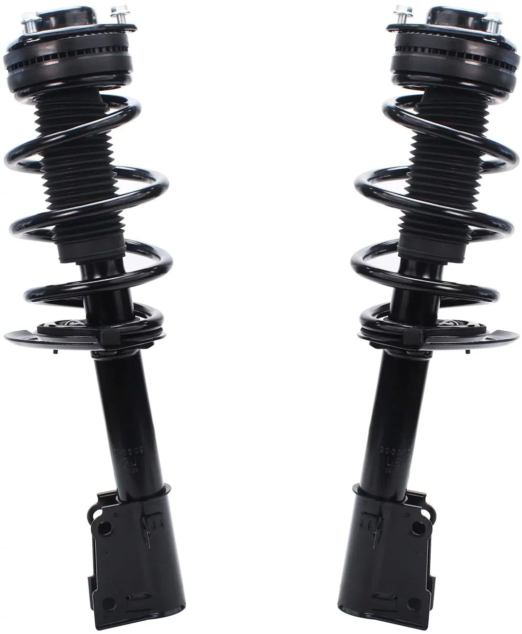 Detroit Axle - Front Struts Sway Bars kit for V6 2009-2018 Dodge Journey Complete 2 Struts w/Coil Spring 2 Front Sway Bar Links 2010 2011 2012 2013 2014 2015 2016 2017 Replacement Struts Assembly