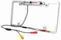 For Pioneer AVIC-5200NEX Night Vision Color Rear View Camera Chrome Silver Frame