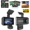 JahyShow Dual Lens Car Dash Cam Recorder: 1080P G Sensor DVR with Front and Rear Camera