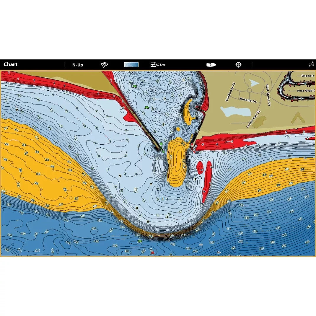Humminbird LakeMaster Premium Western State V1 One vessel Ntwrk VX Technology