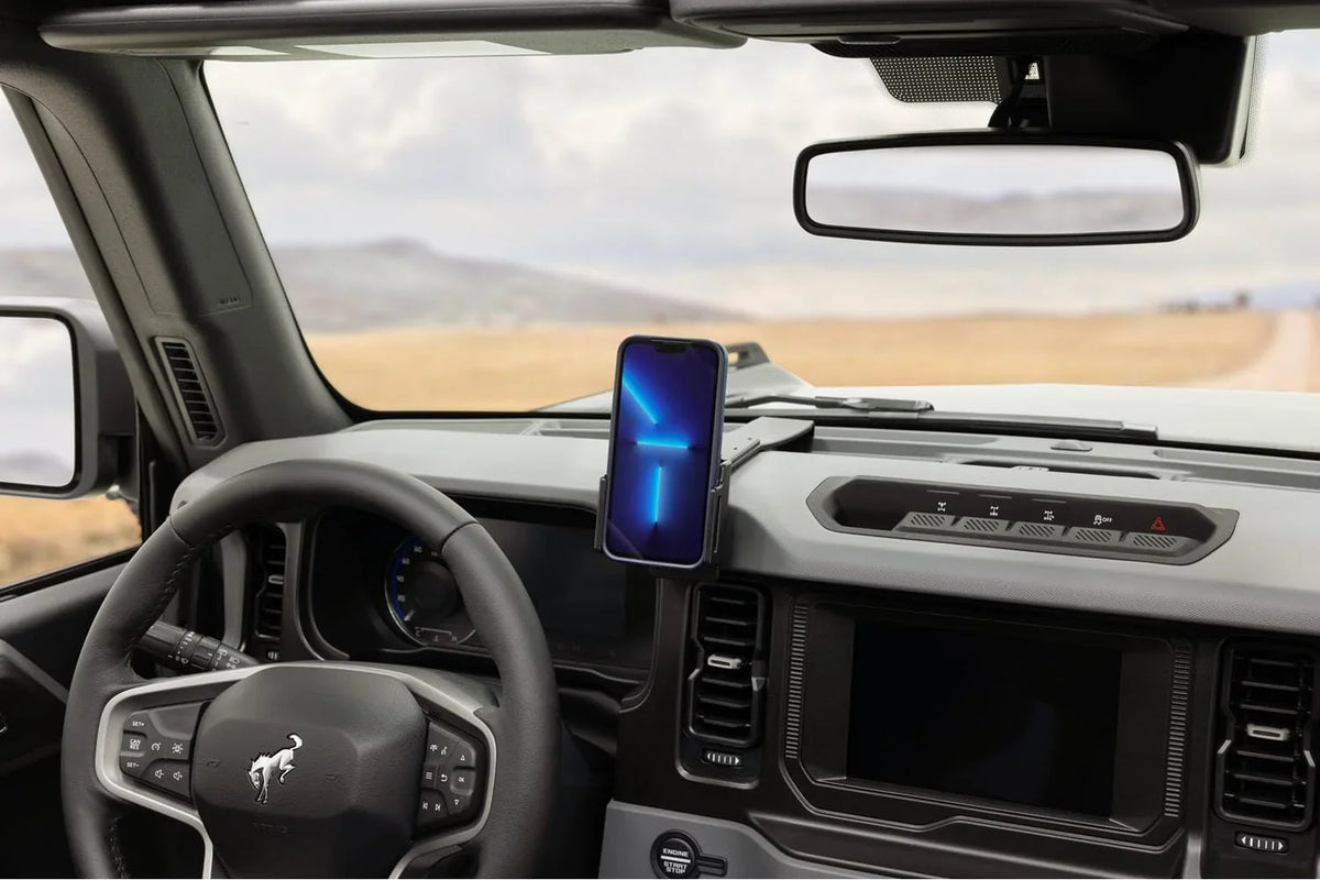 Scosche PC855700 ProClip Center Dash Phone Mount appropriate with 2021-2023  Bronco SUVs (Mounting Base Only)
