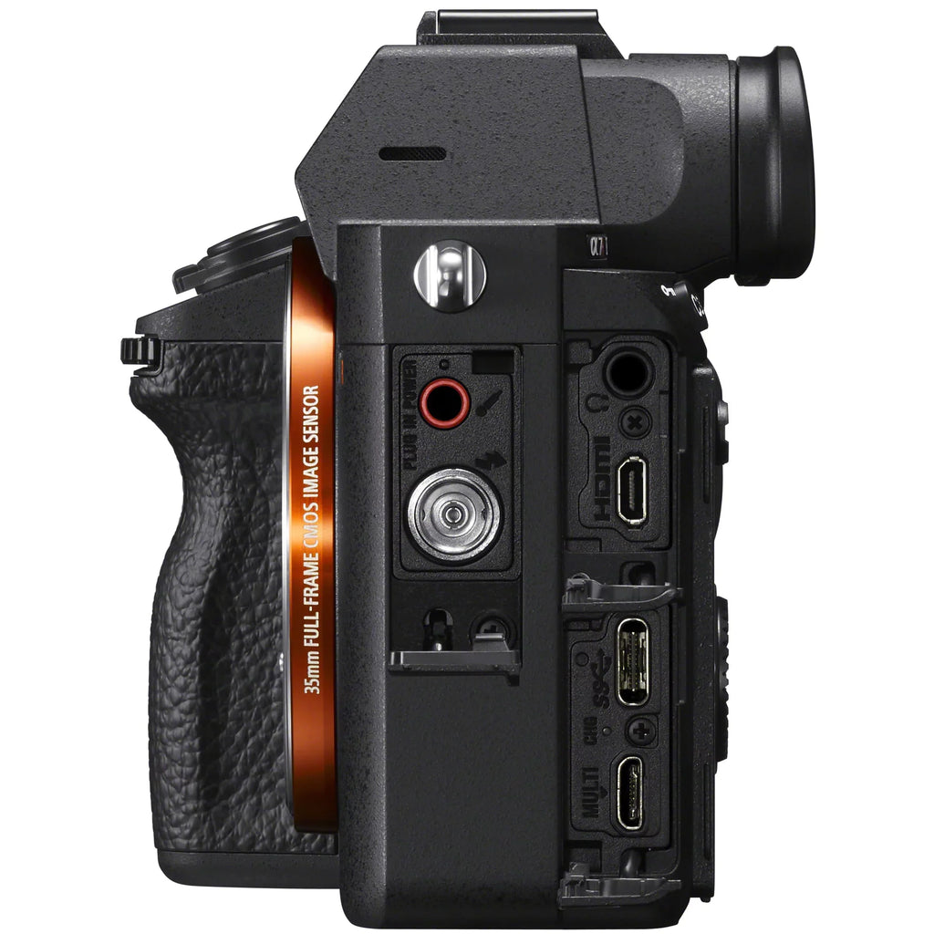 a7 III Full Frame Mirrorless Interchangeable Lens 4K HDR Camera ILCE-7M3 Body with Sigma 50mm F1.4 ART DG HSM E-mount Lens and Deco Gear Backpack Kit Microphone Editing Bundle