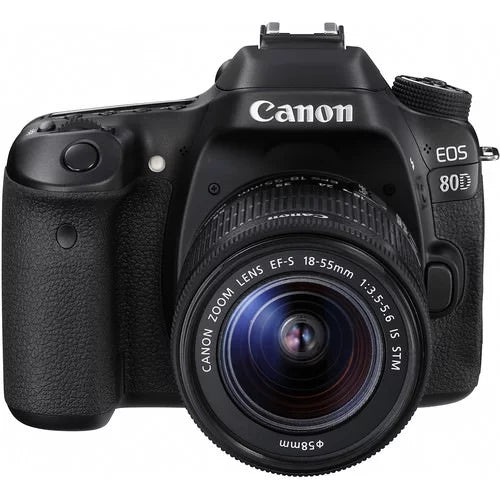 EOS 80D DSLR Camera with 18-55mm Lens + 64GB Expo Basic Kit