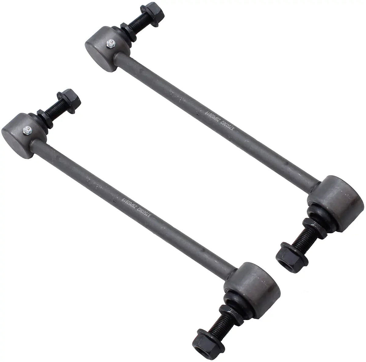 Detroit Axle - Front Struts Sway Bars kit for V6 2009-2018 Dodge Journey Complete 2 Struts w/Coil Spring 2 Front Sway Bar Links 2010 2011 2012 2013 2014 2015 2016 2017 Replacement Struts Assembly