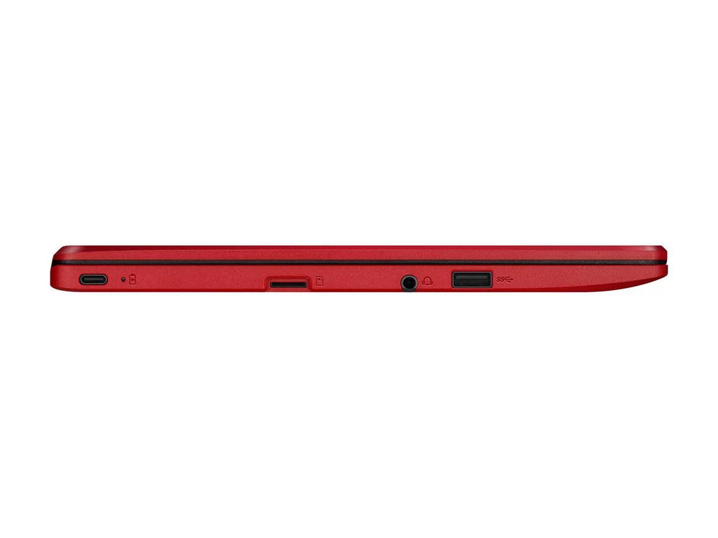 Chromebook Laptop in Red, 12,  Celeron, 32GB Flash Storage, 4GB RAM, C223NA-DH02-RD