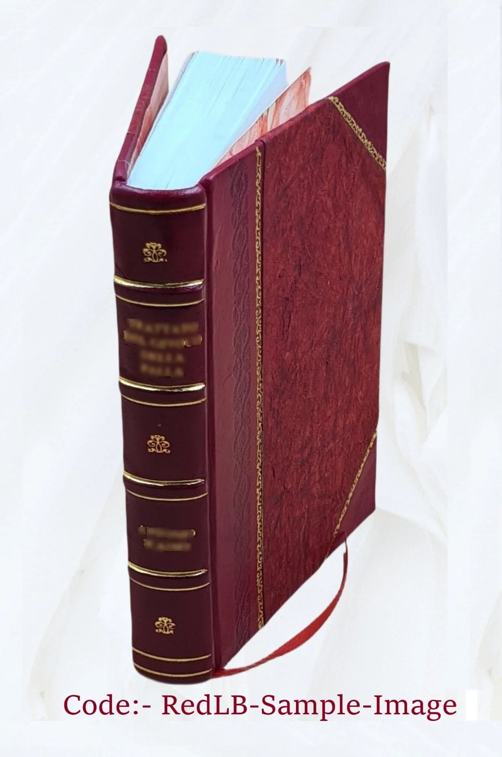 Volume c.1 1810 [Leather Bound]. Del Cenacolo di Leonardo da Vinci; libri quattro di Giuseppe Bossi