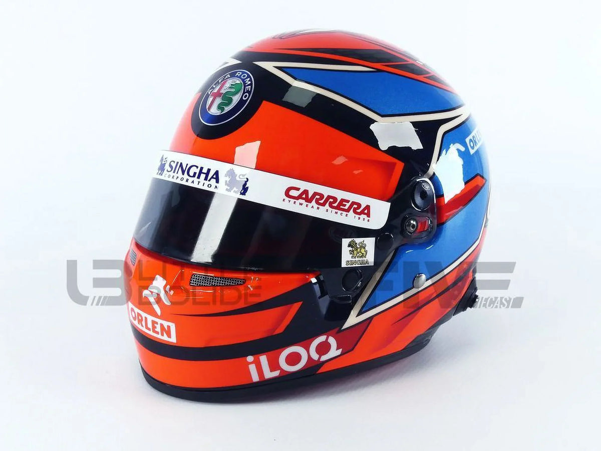 MINI HELMET 1/2 - CASQUE Kimi Raikkonen - Alfa Romeo Racing 2021
