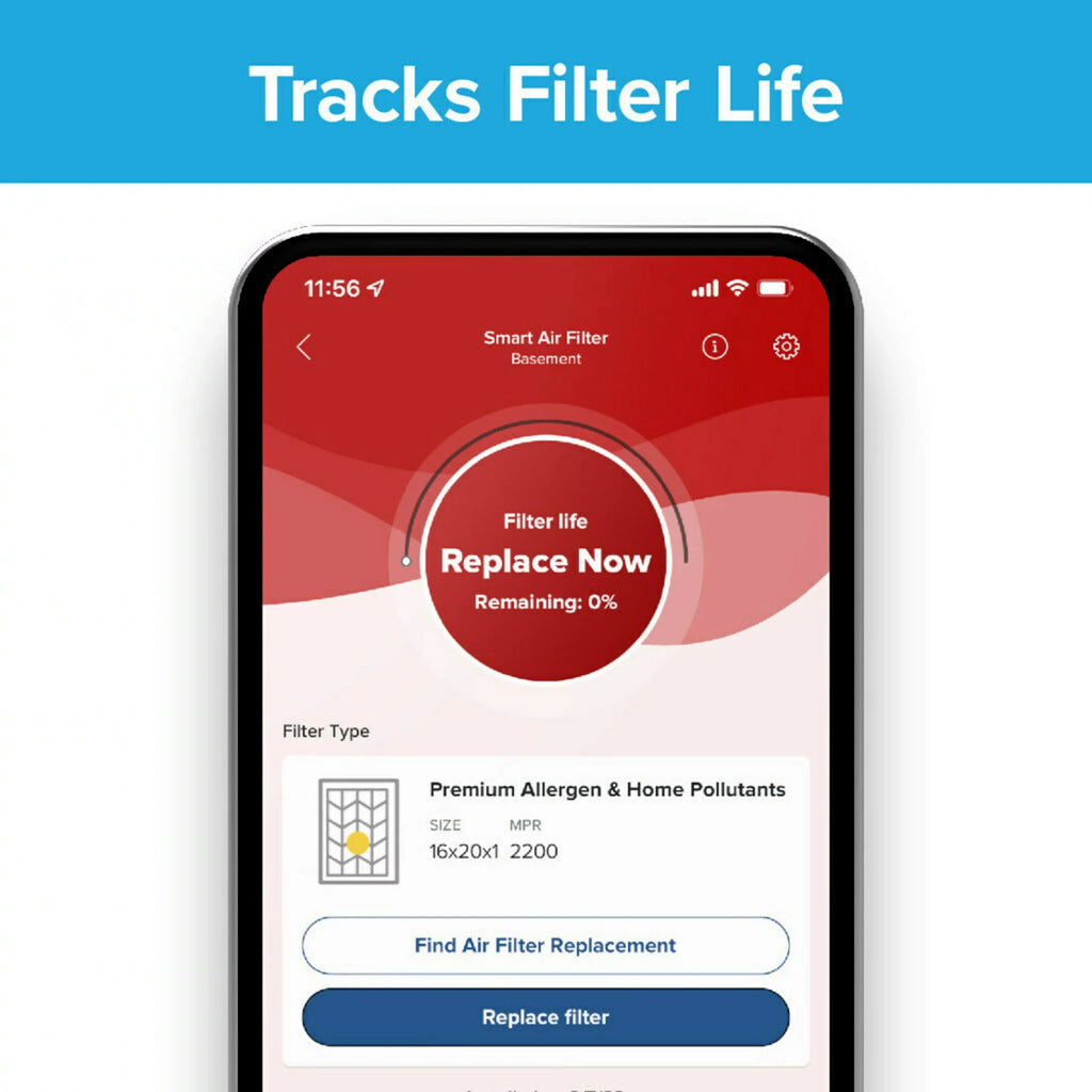 Filtrete 14x20x1 Smart Air Filter, MPR 1500 MERV 12, Allergen, Bacteria Virus, 1 Filter