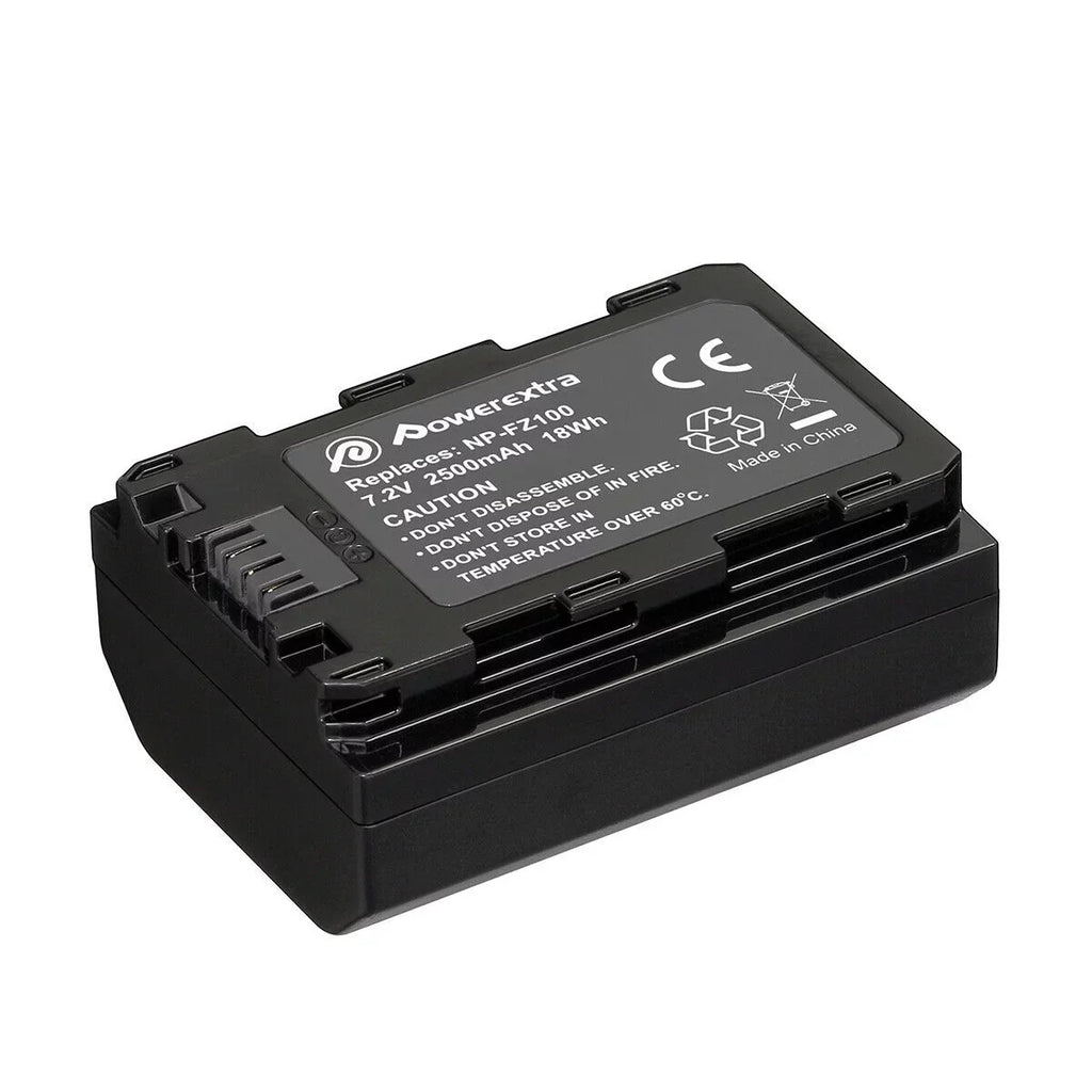 2500mAh Battery for  NP-FZ100 for  Alpha A9 A7 III A7R III DSLR Camera
