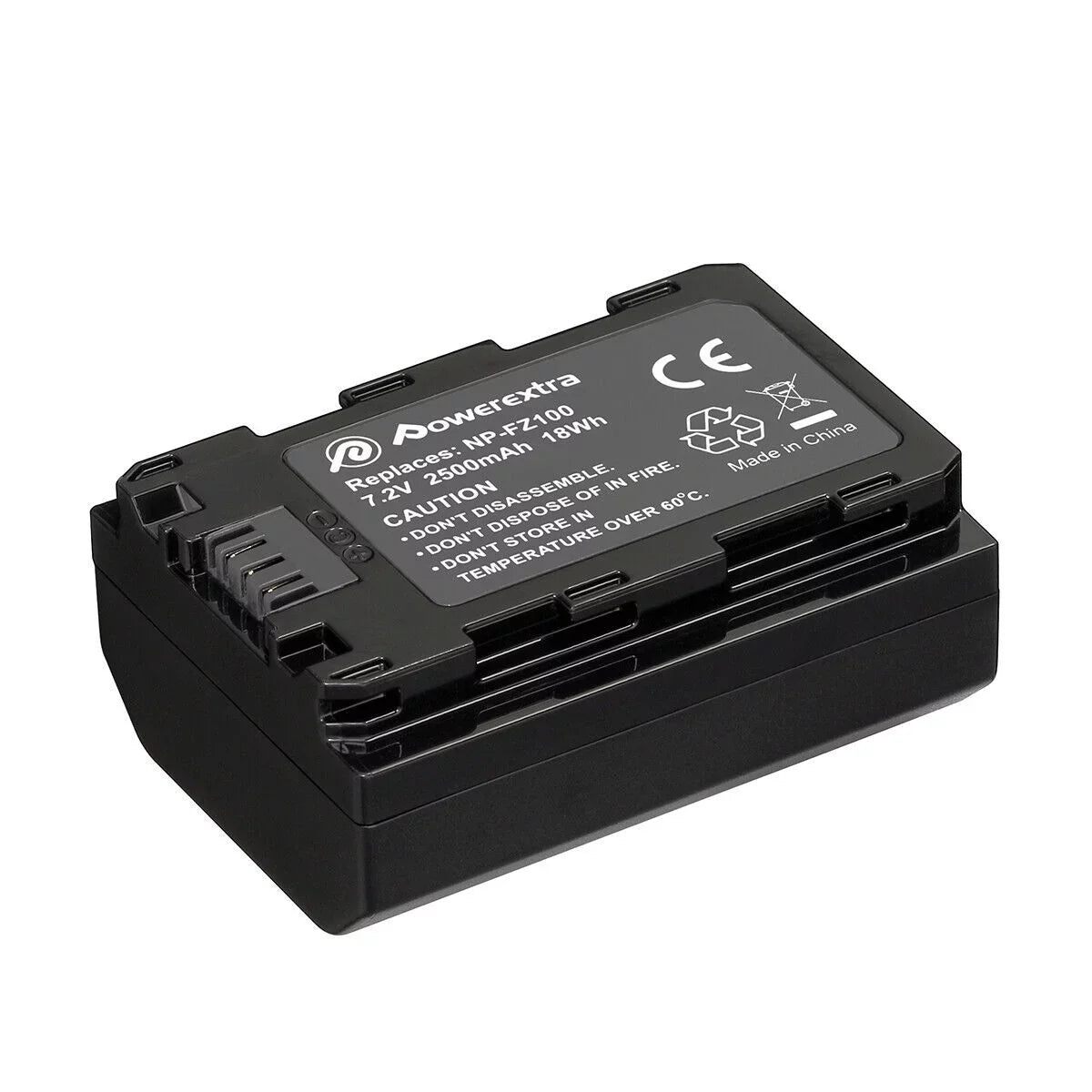 2500mAh Battery for  NP-FZ100 for  Alpha A9 A7 III A7R III DSLR Camera
