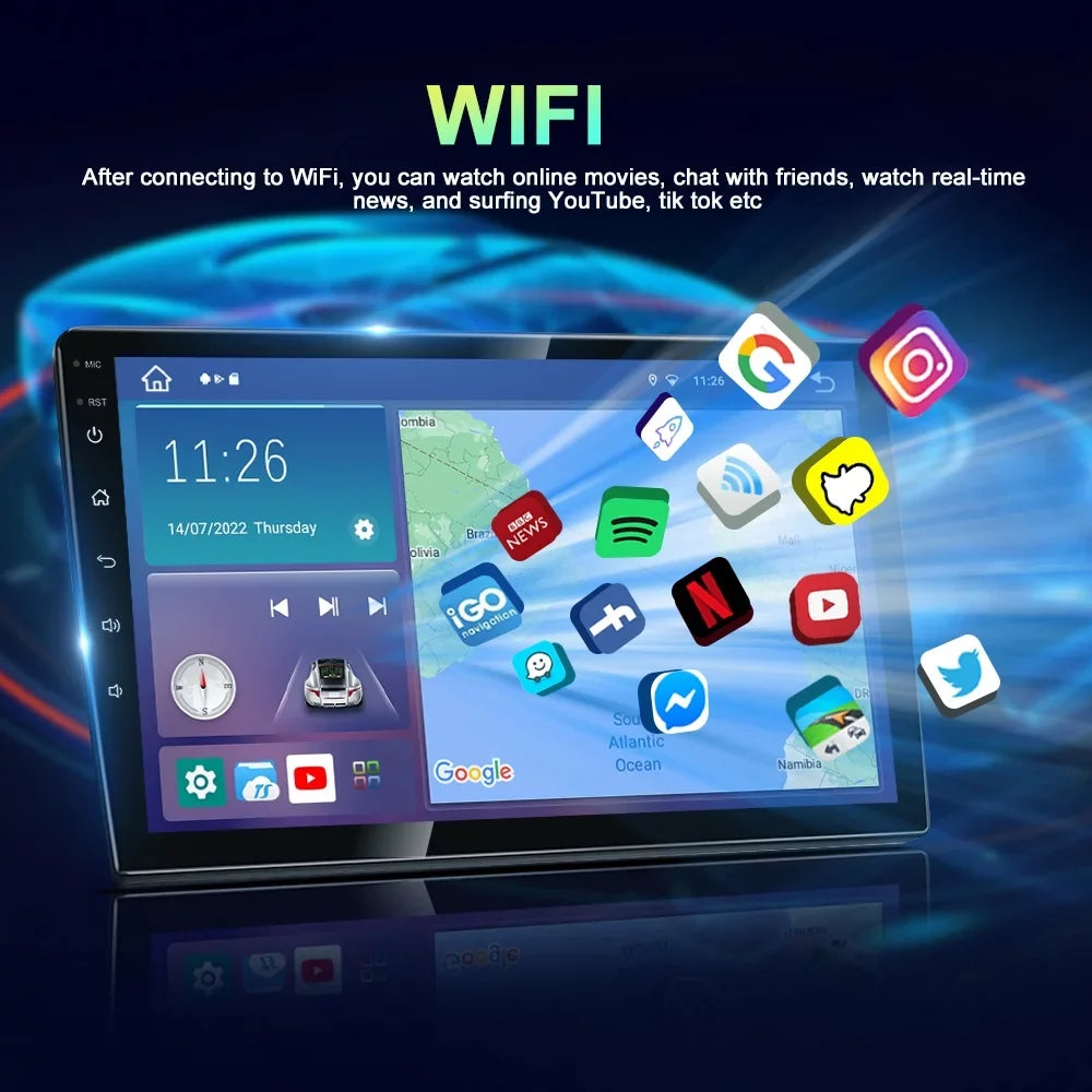 For Chevrolet Aveo Sonic 2011-2015 4G+64G Android Car Radio GPS Carplay BT WIFI