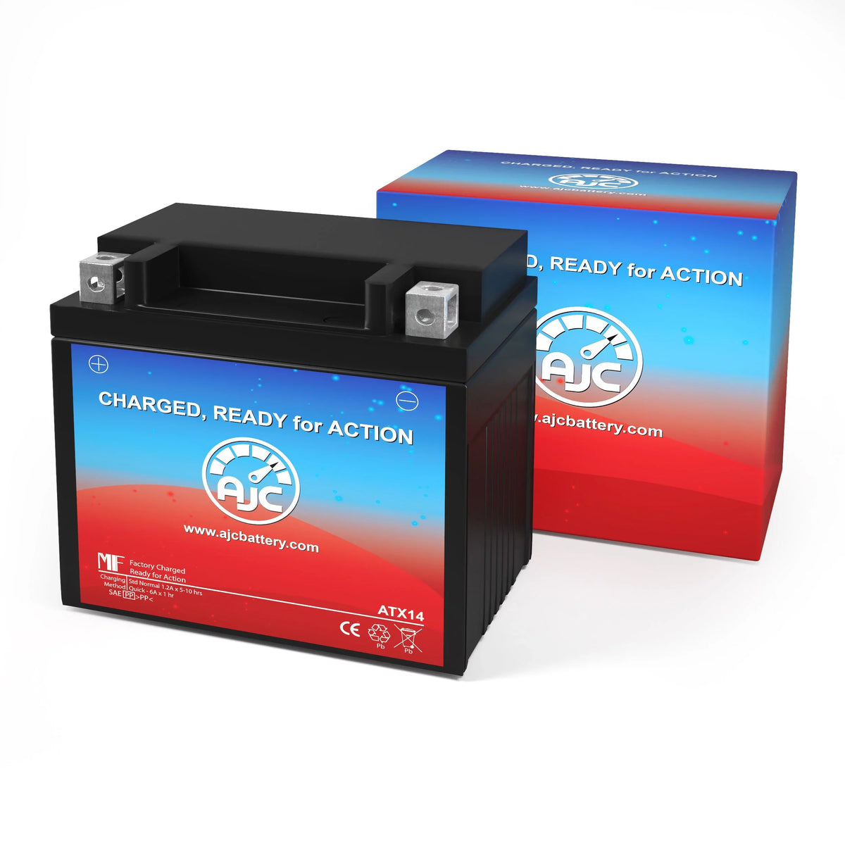 Yamaha PZ50FX Phazer FX 500CC 12V Snowmobile Replacement Battery (2007) - This Is an AJC Brand Replacement
