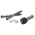 Square Trim Head Smooth Carbon Steel Deck Screws, 50 Piece. Cortex 2.75 in